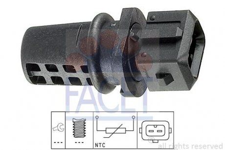 ДАТЧИК ТЕМПЕРАТУРЫ FACET 10.4008