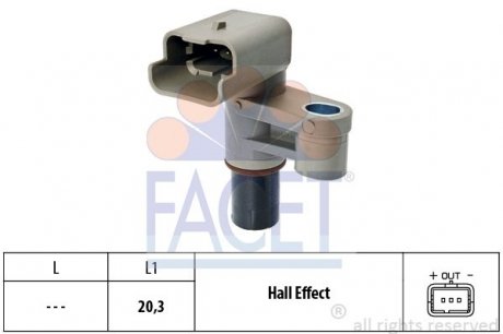 Датчик положення розподільного валу FACET 90462