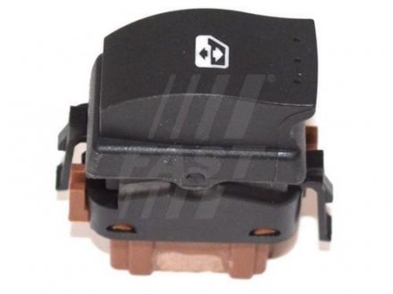 Кнопка склопідйомника права 6 пінів OPEL VIVARO 01-10, RENAULT TRAFIC 00-14 FAST FT82219