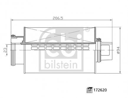 Автозапчасть FEBI BILSTEIN 172620