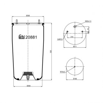 Автозапчастина FEBI BILSTEIN 20881