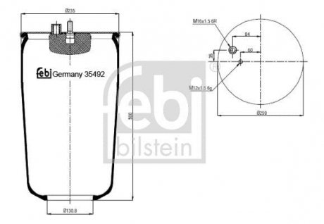 Автозапчастина FEBI BILSTEIN 35492