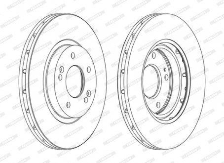 Автозапчастина FERODO DDF1292C