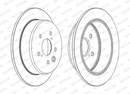 Автозапчасть FERODO DDF1815C