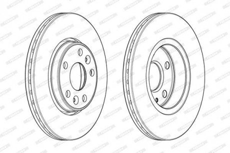 Автозапчасть FERODO DDF1978C