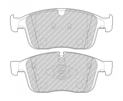 Гальмівні колодки дискові FERODO FDB4943
