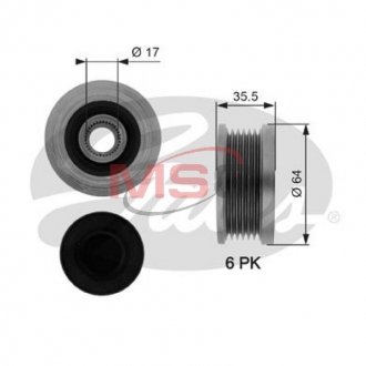 Обгонная муфта Gates OAP7073