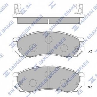 Тормозные колодки Hi-Q (SANGSIN) SP1128