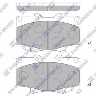 Тормозные колодки Hi-Q (SANGSIN) SP1217