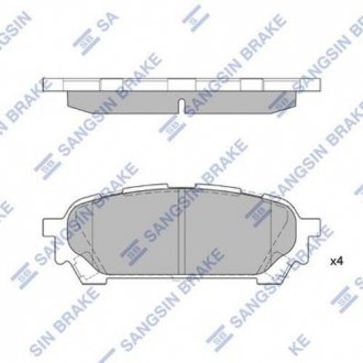 Тормозные колодки Hi-Q (SANGSIN) SP1532