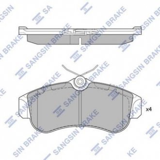 Тормозные колодки Hi-Q (SANGSIN) SP1581