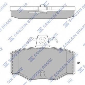 Автозапчасть Hi-Q (SANGSIN) SP1741