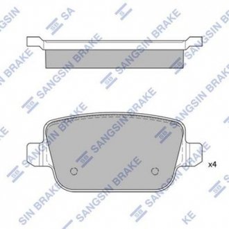 Тормозные колодки Hi-Q (SANGSIN) SP2101-R