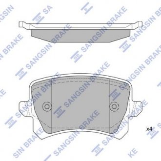 Тормозные колодки Hi-Q (SANGSIN) SP2263