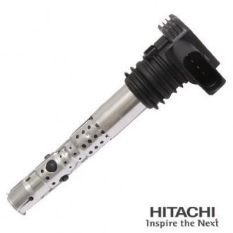 Катушка запалювання AUDI/SEAT/SKODA/VW A4/A6/Bora/Octavia "1.8-2.0 "95-09 HITACHI 2503806 (фото 1)