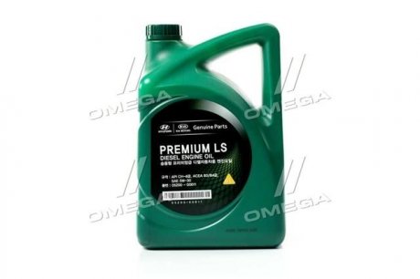 Олива моторна Premium LS Diesel 5W30 6L Hyundai/Kia/Mobis 05200-00611