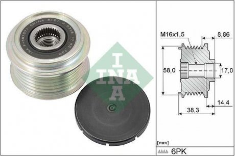 Шкив INA 535 0296 10