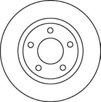 Гальмівний диск передній VW Passat / Audi A4, A8 / Seat Exeo Jurid 562060JC