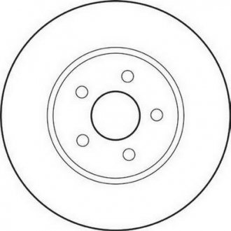 Гальмівний диск Jurid 562180JC
