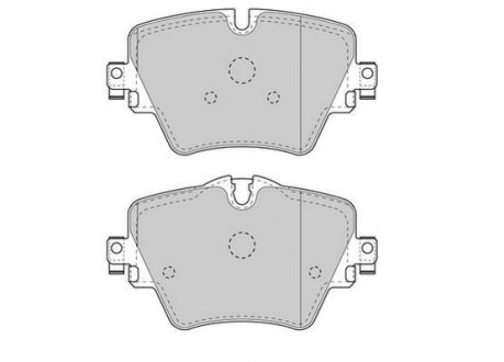 Гальмівні колодки передні BMW 1-Series, 2-Series, 5-Series, X1, X2, X3, X4, Z4 / Mini / Toyota Supra Jurid 573612J