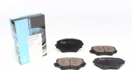 Комплект гальмівних колодок PARTS KAVO KBP-9011