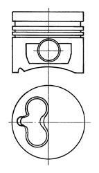 Поршень KOLBENSCHMIDT 40 070 600