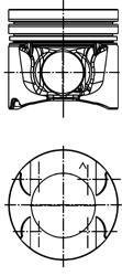 Поршень KOLBENSCHMIDT 40262600