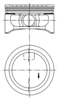 Поршень KOLBENSCHMIDT 94 912 620