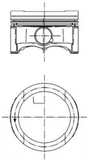 Поршень KOLBENSCHMIDT 99792620