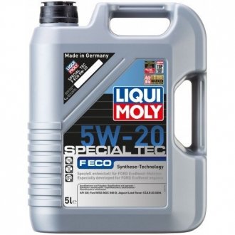 Моторное масло Special Tec F 5W-20, 5л LIQUI MOLY 3841