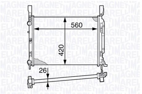 Автозапчасть MAGNETI MARELLI 350213142600