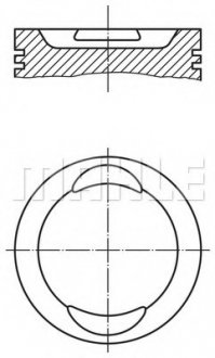 Поршень MAHLE / KNECHT 009 41 00