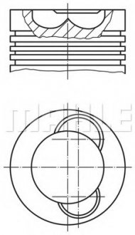 Автозапчастина MAHLE / KNECHT 209 70 00