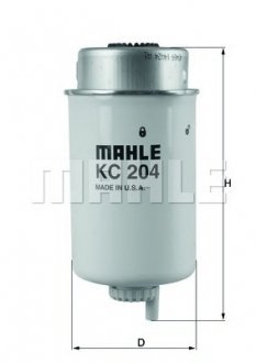 Топливный фильтр MAHLE / KNECHT KC204