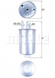 Паливний фільтр MAHLE / KNECHT KL505