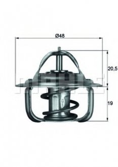 Термостат MAHLE / KNECHT TX 1 83 D