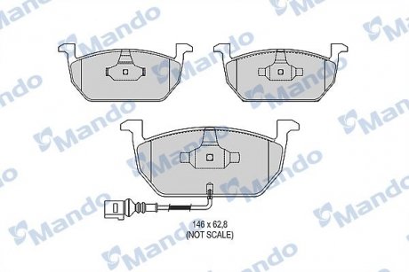 Автозапчастина MANDO MBF015291