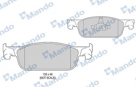 Автозапчастина MANDO MBF015302