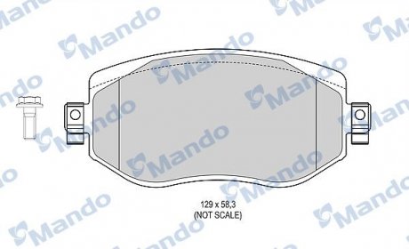 Автозапчастина MANDO MBF015304