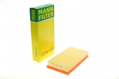 Повітряний фільтр MANN C 2774/3 KIT
