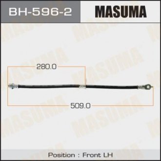 Шланг гальмівний MASUMA BH5962