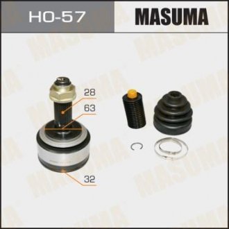 ШРУС 32x63x28 HONDA CR-V III (04-12)/HONDA CIVIC VIII (06-11) MASUMA HO57