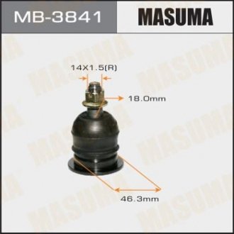 Опора кульова переднього верхнього важеля Lexus GX460/ Toyota Land Cruiser (07-) MASUMA MB3841