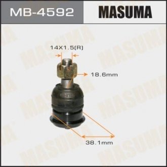 Опора важеля кульова MASUMA MB4592