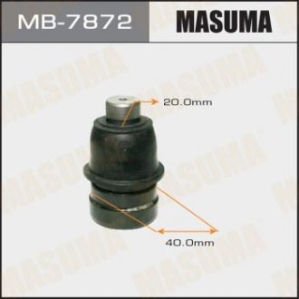 Опора кульова передня нижня LANCERMITSUBISHI ASX (10-20), CITROEN C4 AIRCROSS (12-17) MASUMA MB7872