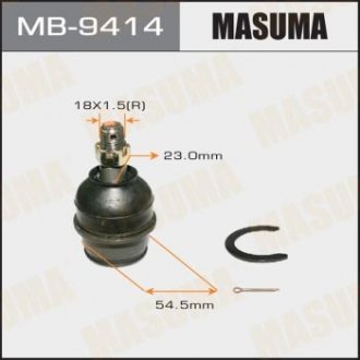 Опора кульова переднього нижнього важеля Lexus LX570/ Toyota Land Cruiser, Sequoia, Tundra (07-) MASUMA MB9414