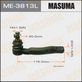 Наконечник рулевой out LH LAND CRUISER 100 LEXUS LX470 2000.08- MASUMA ME3813L