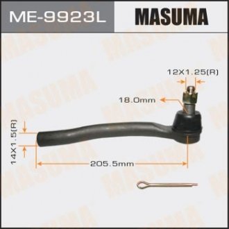 Наконечник кермовий MASUMA ME9923L