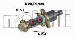 Цилиндр тормозной (главный) Metelli 05-0207