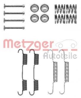 Монтажный к-кт тормозных колодок METZGER 105-0896